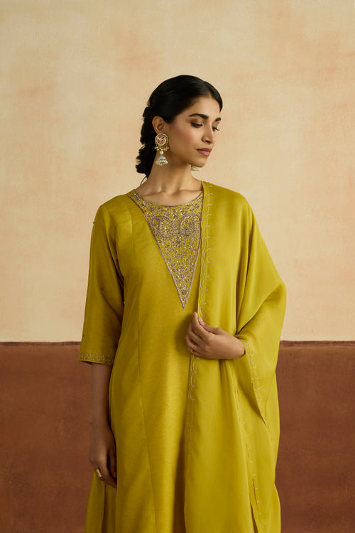 Rukmini Embroidered Kurta Set