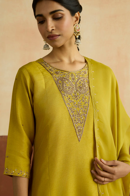Rukmini Embroidered Kurta Set