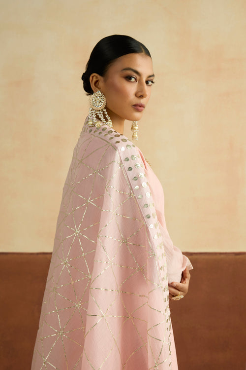 Mridula Embroidered Kurta Set (Unstitched)