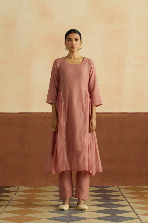 Ojasvi Embroidered Kurta Set - Final Sale - House of Ayuda