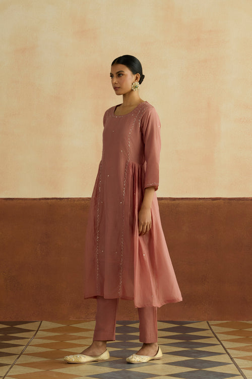 Ojasvi Embroidered Kurta Set - Final Sale - House of Ayuda