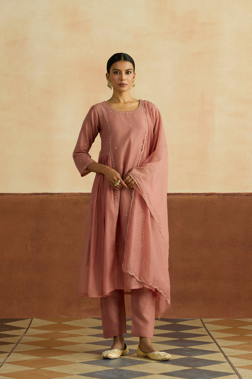 Ojasvi Embroidered Kurta Set - Final Sale - House of Ayuda