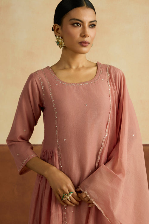 Ojasvi Embroidered Kurta Set - Final Sale - House of Ayuda