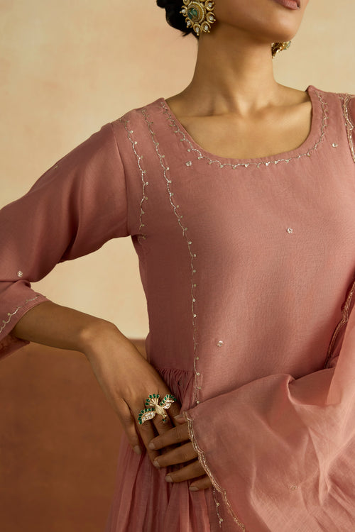 Ojasvi Embroidered Kurta Set - Final Sale - House of Ayuda