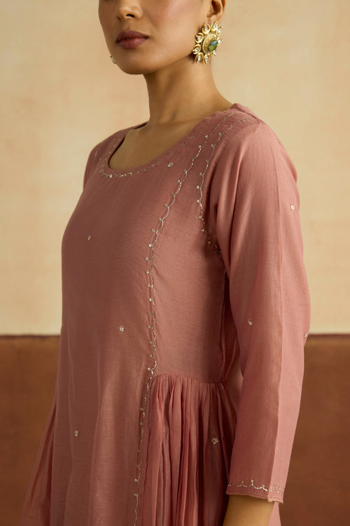 Ojasvi Embroidered Kurta Set - Final Sale - House of Ayuda