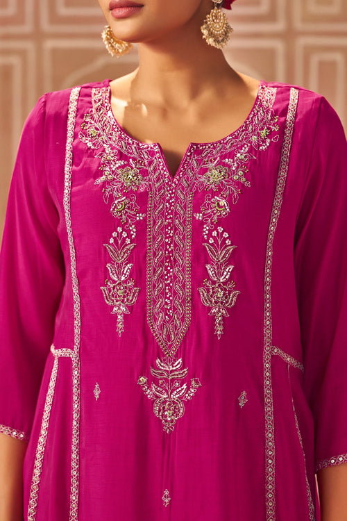 Zahra Embroidered Kurta Set