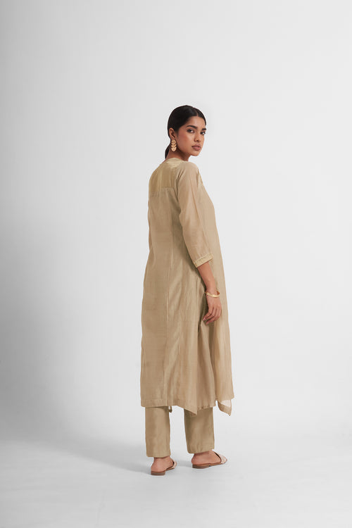 Sumbul  Embroidered Kurta Set - House of Ayuda