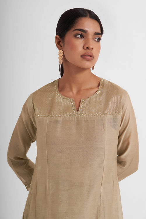 Sumbul  Embroidered Kurta Set - House of Ayuda