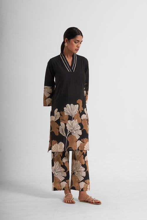 Zimal Embroidered Co-Ord Set