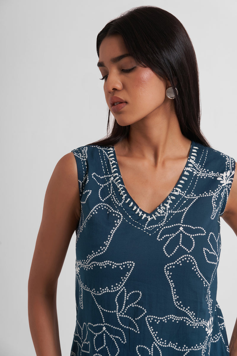 Saira Embroidered Co-Ord Set