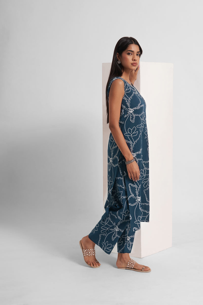 Saira Embroidered Co-Ord Set
