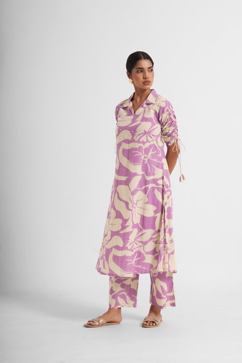 Zariya Embroidered Co-Ord Set