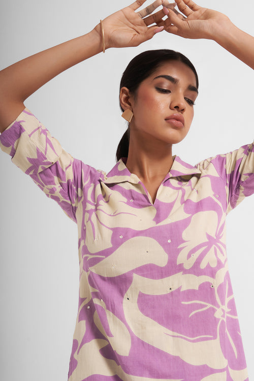 Zariya Embroidered Co-Ord Set