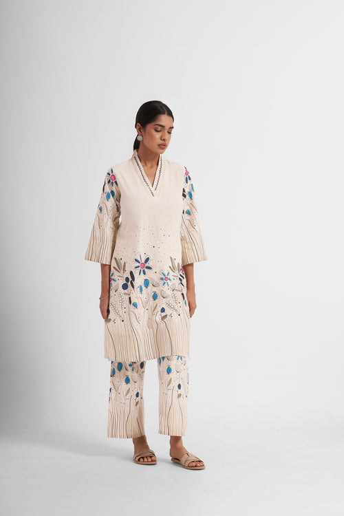 Laiba Embroidered Co-Ord Set