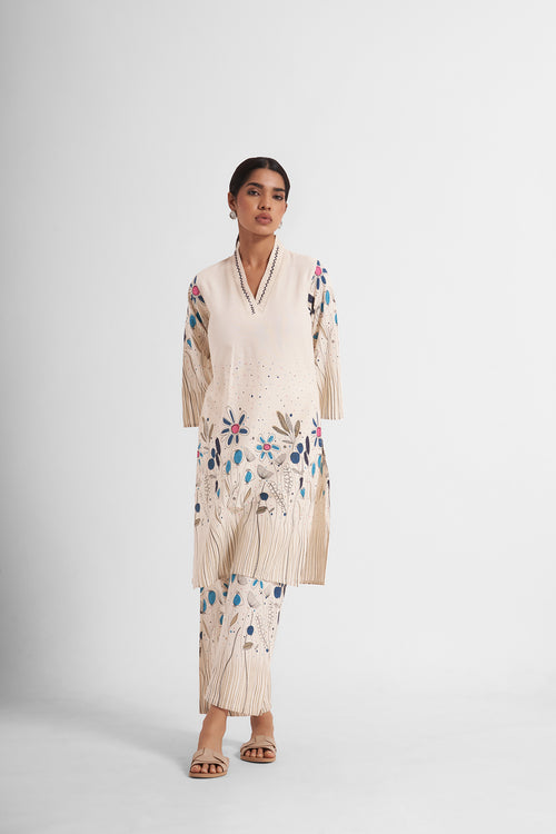 Laiba Embroidered Co-Ord Set