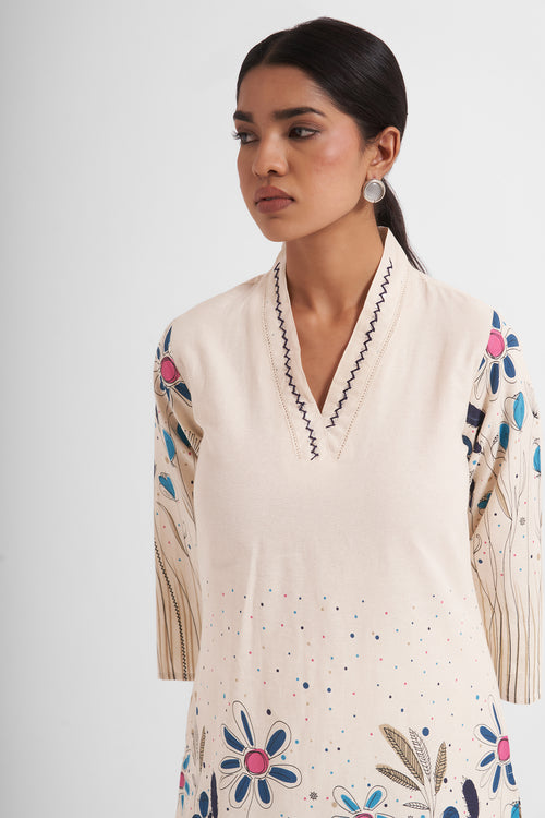 Laiba Embroidered Co-Ord Set