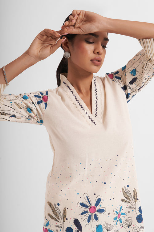 Laiba Embroidered Co-Ord Set