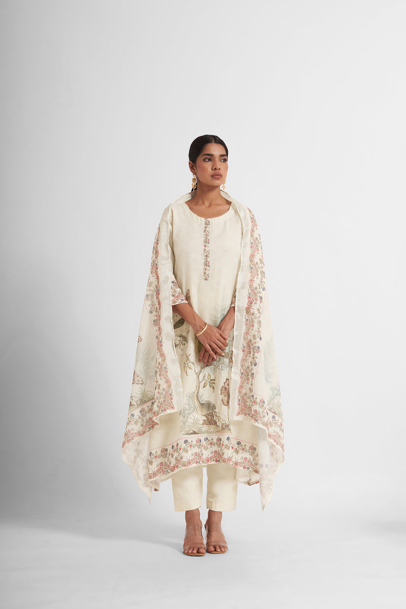 Sumbul  Embroidered Kurta Set