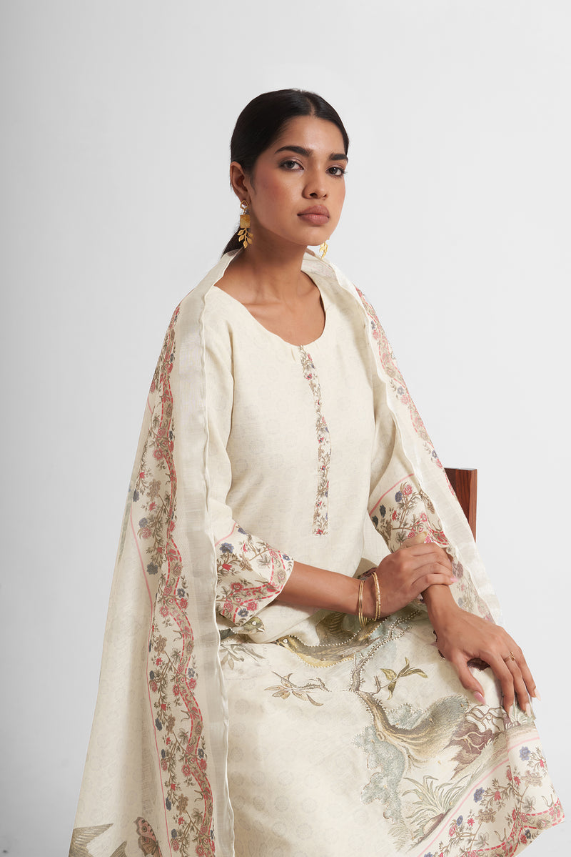 Sumbul  Embroidered Kurta Set