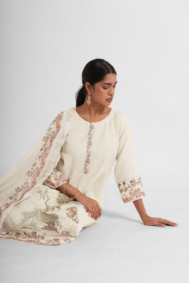 Sumbul  Embroidered Kurta Set