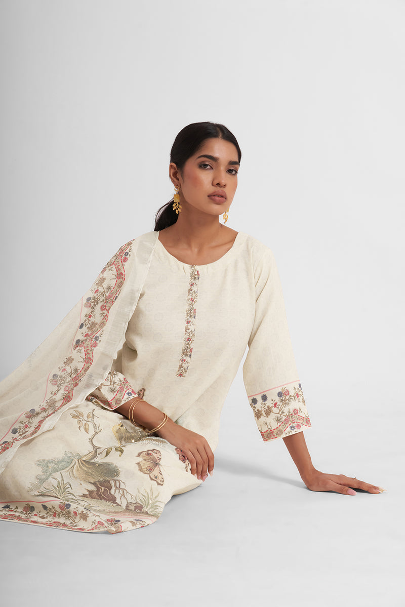 Sumbul  Embroidered Kurta Set