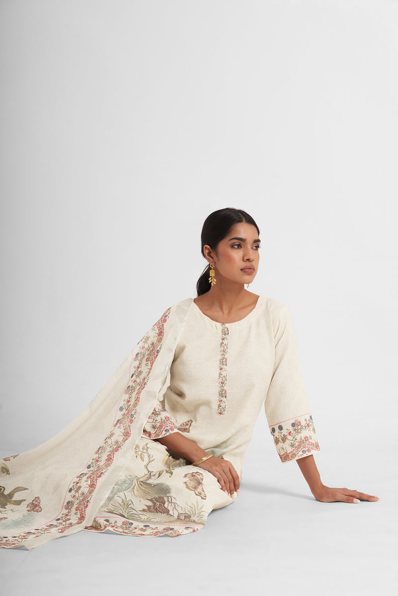 Sumbul  Embroidered Kurta Set