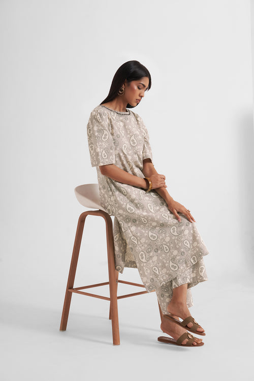 Eshal Embroidered Co-Ord Set