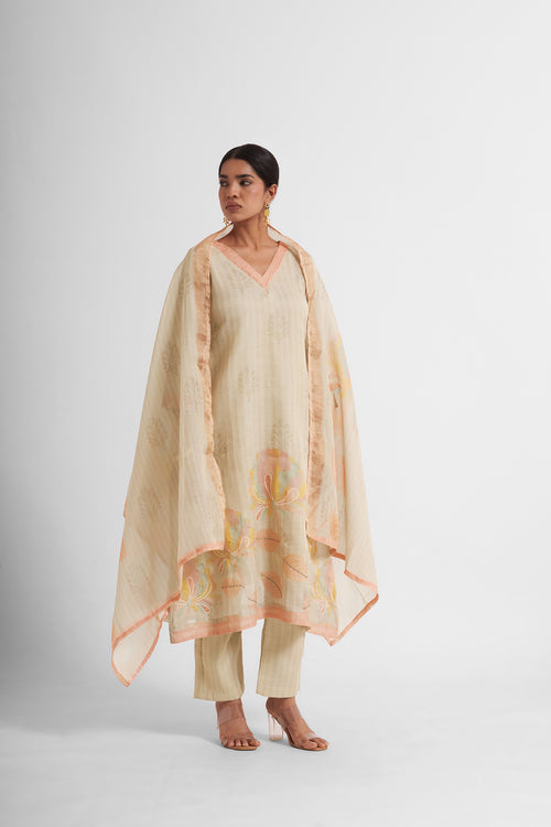 Aarizah Embroidered Kurta Set