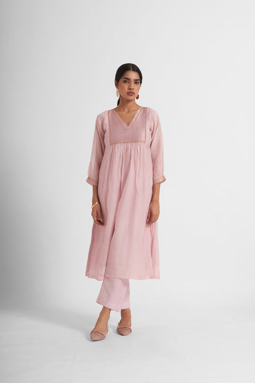 Neyab Embroidered Kurta Set