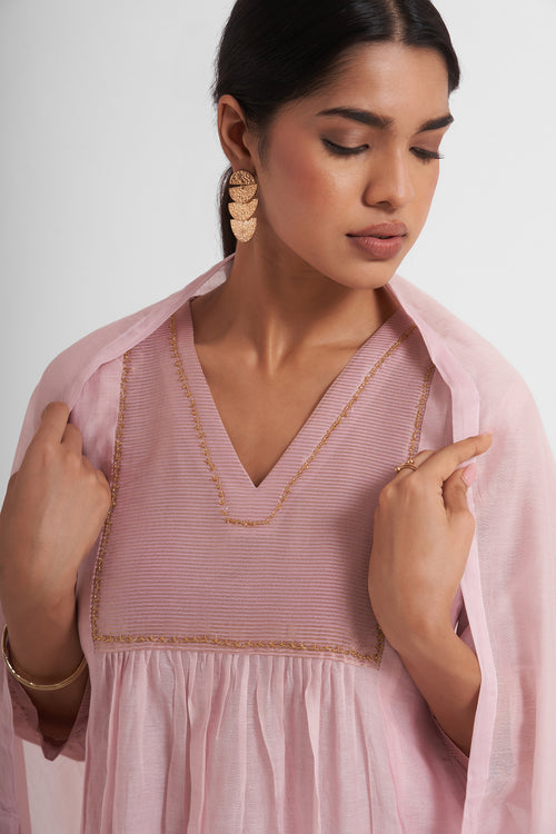 Neyab Embroidered Kurta Set