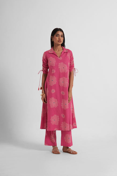 Mihana Embroidered Co-Ord Set