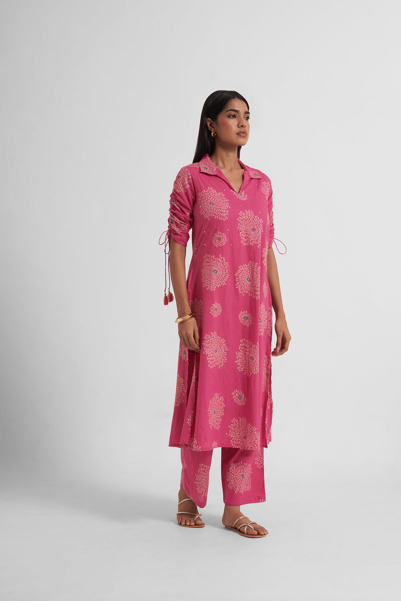 Mihana Embroidered Co-Ord Set