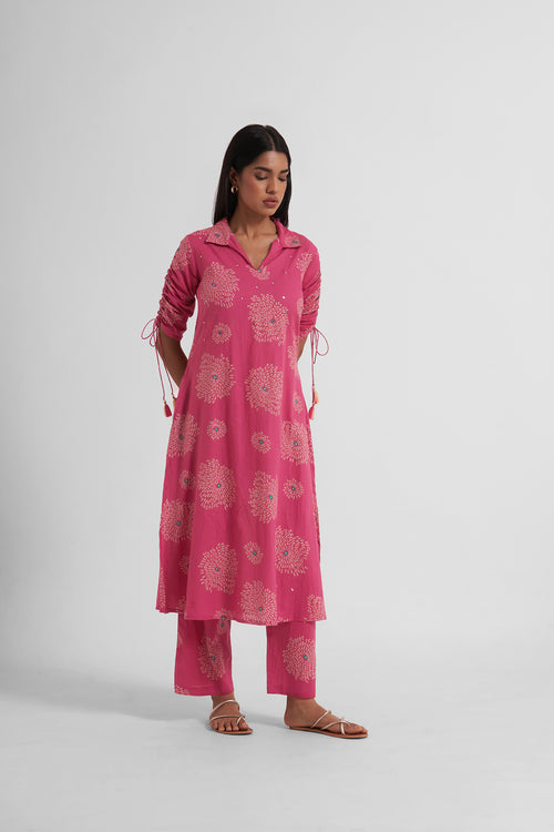 Mihana Embroidered Co-Ord Set