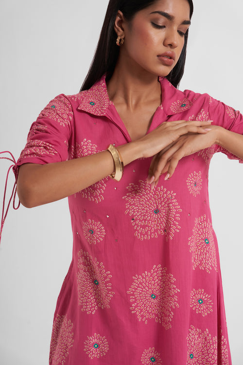 Mihana Embroidered Co-Ord Set