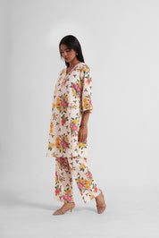 Hoorain Embroidered Co-Ord Set