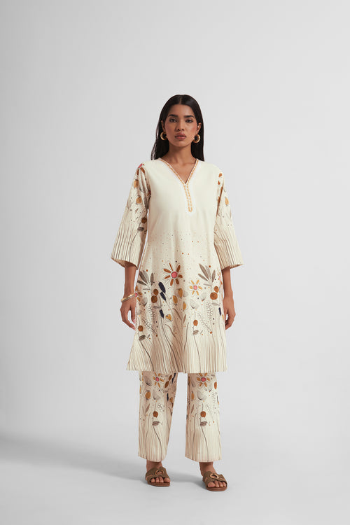 Nouriya Embroidered Co-Ord Set