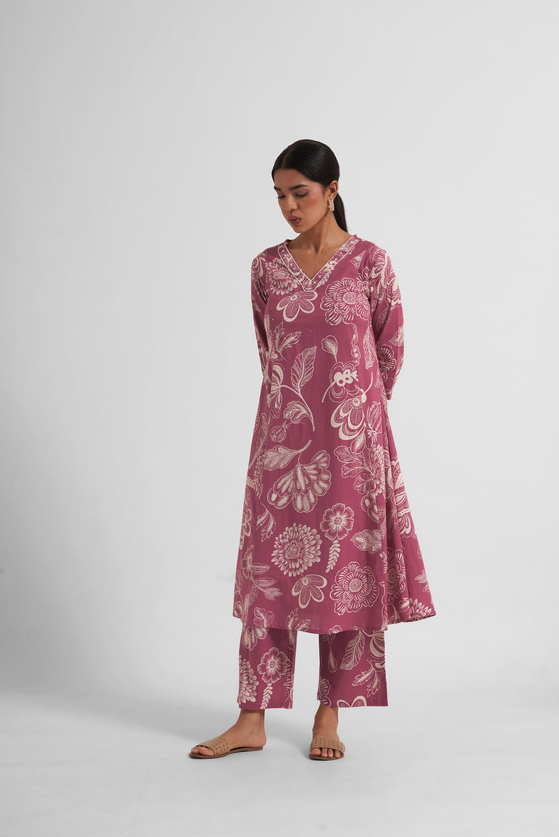 Nigar Embroidered Co-Ord Set