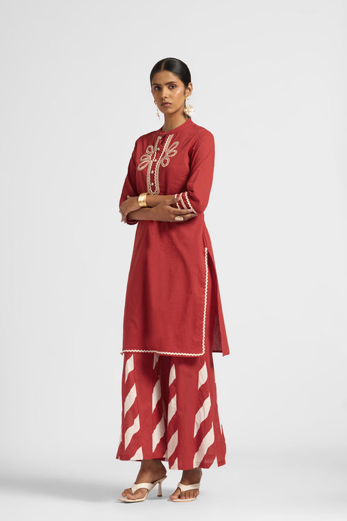 Nayesha Kurta Set - House of Ayuda