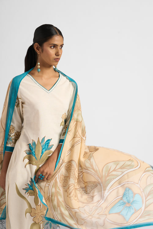 Aafiya Kurta Set - House of Ayuda
