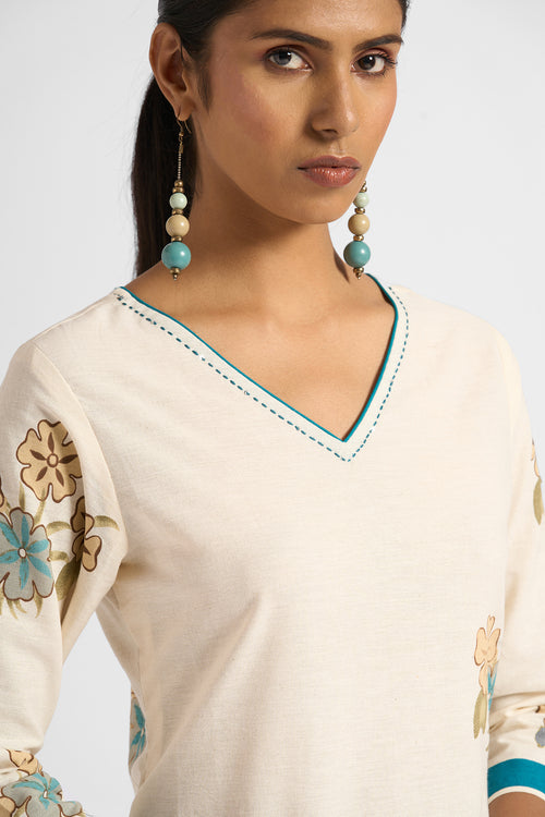 Aafiya Kurta Set - House of Ayuda