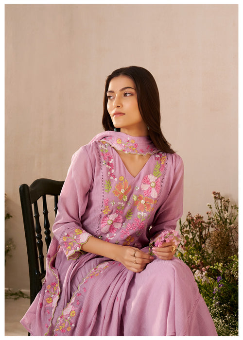 Rangrez Embroidered Kurta Set