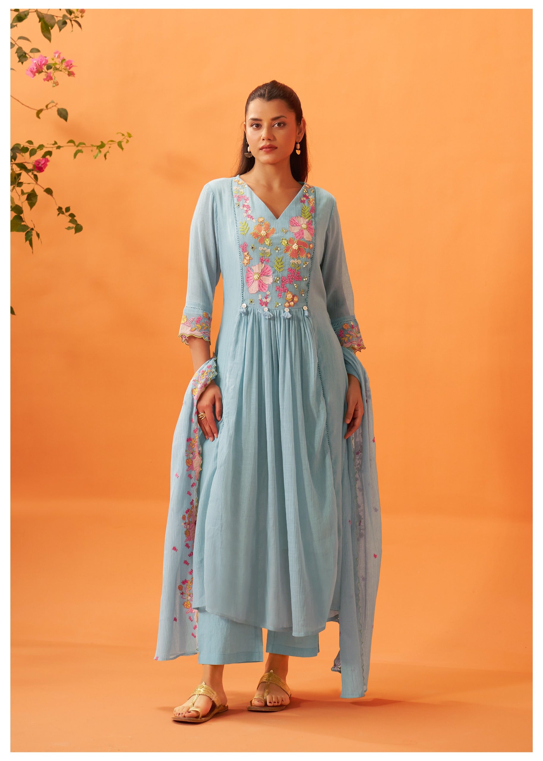 Noor Embroidered Kurta Set