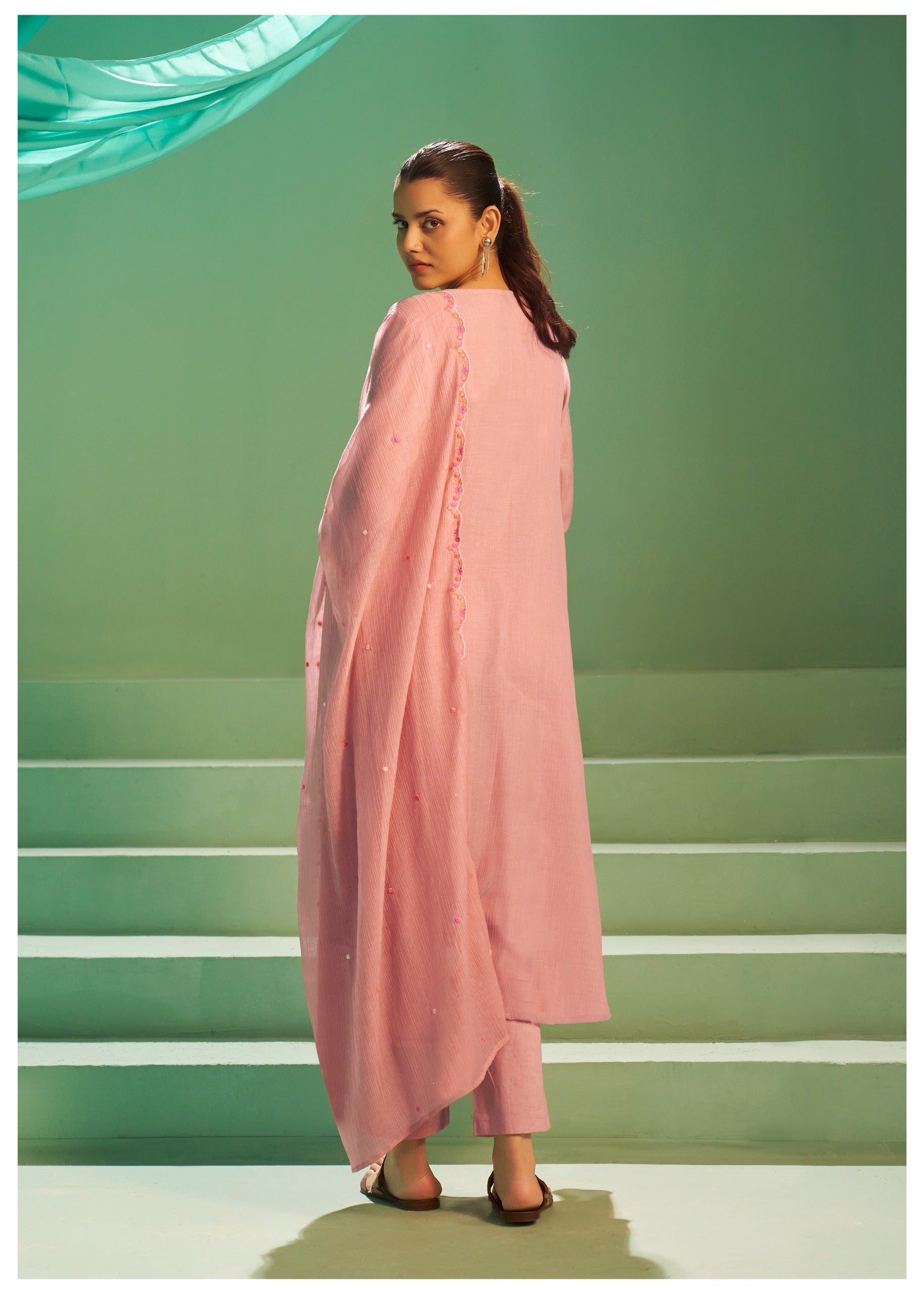 Latafat Embroidered Kurta Set