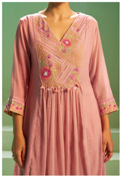 Latafat Embroidered Kurta Set