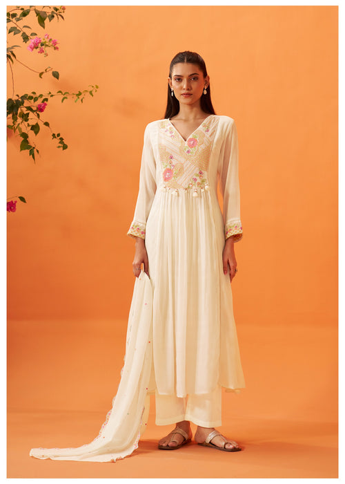 Adaa Embroidered Kurta Set
