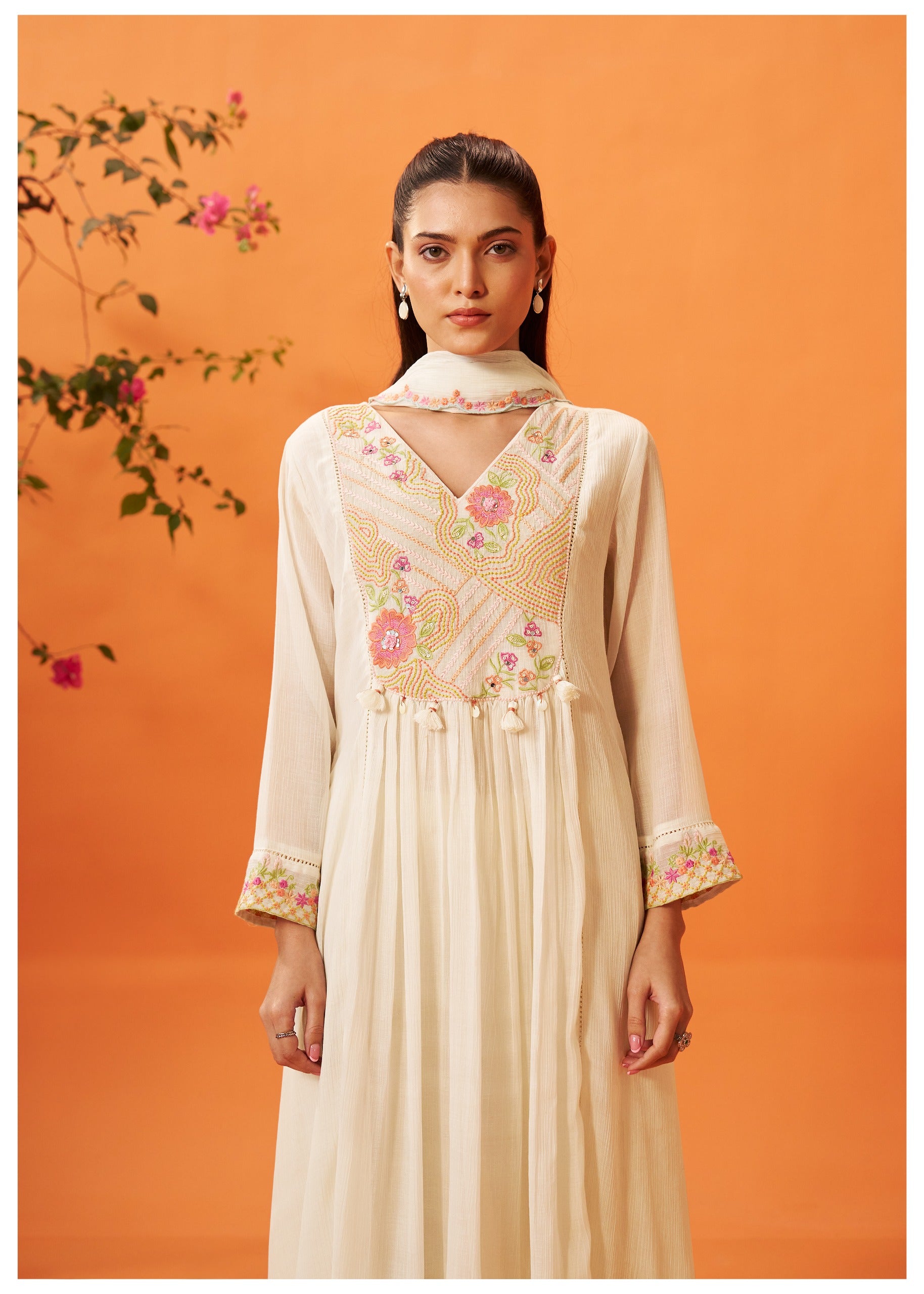 Adaa Embroidered Kurta Set