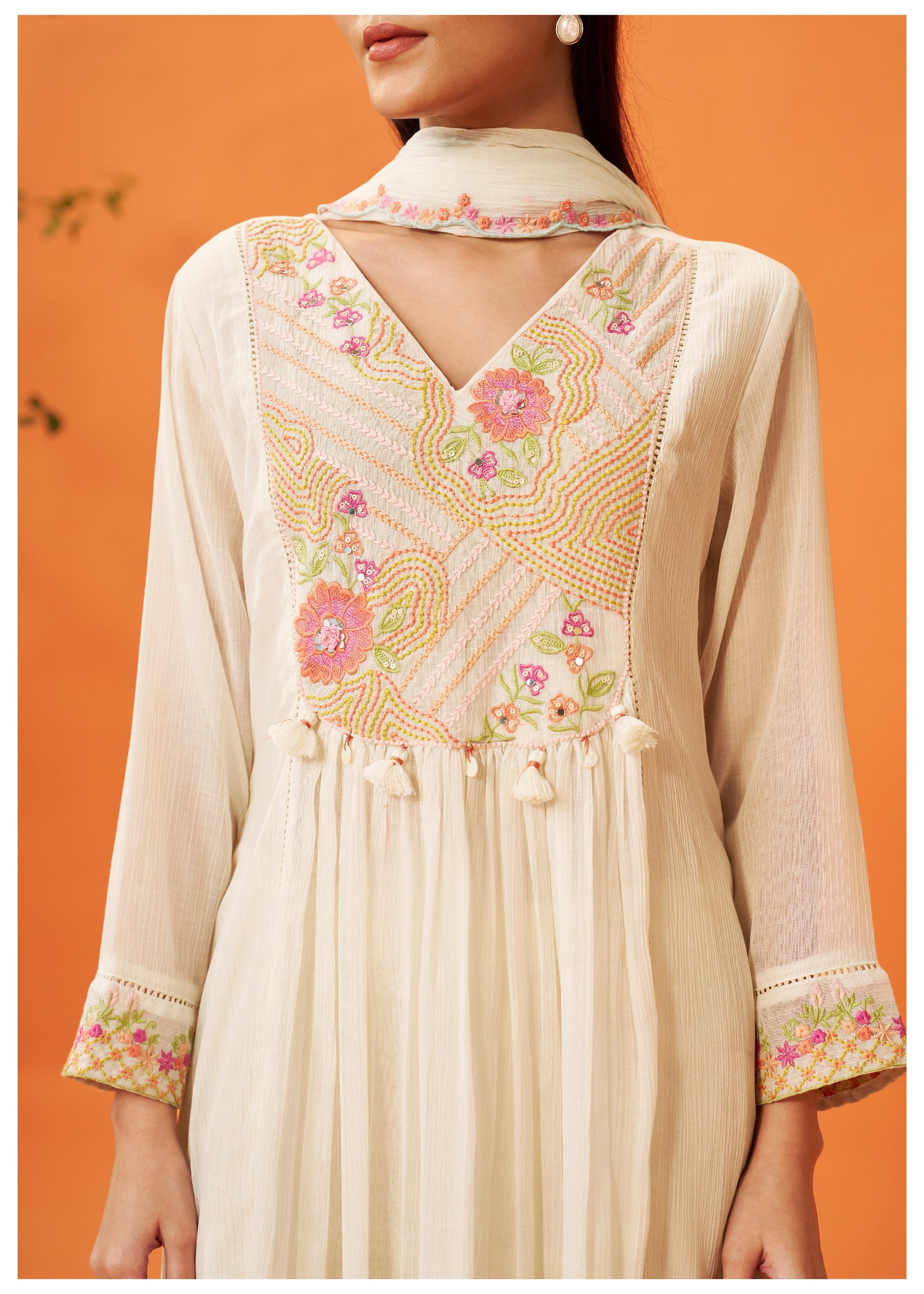 Adaa Embroidered Kurta Set