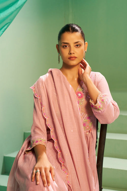 Latafat Embroidered Kurta Set