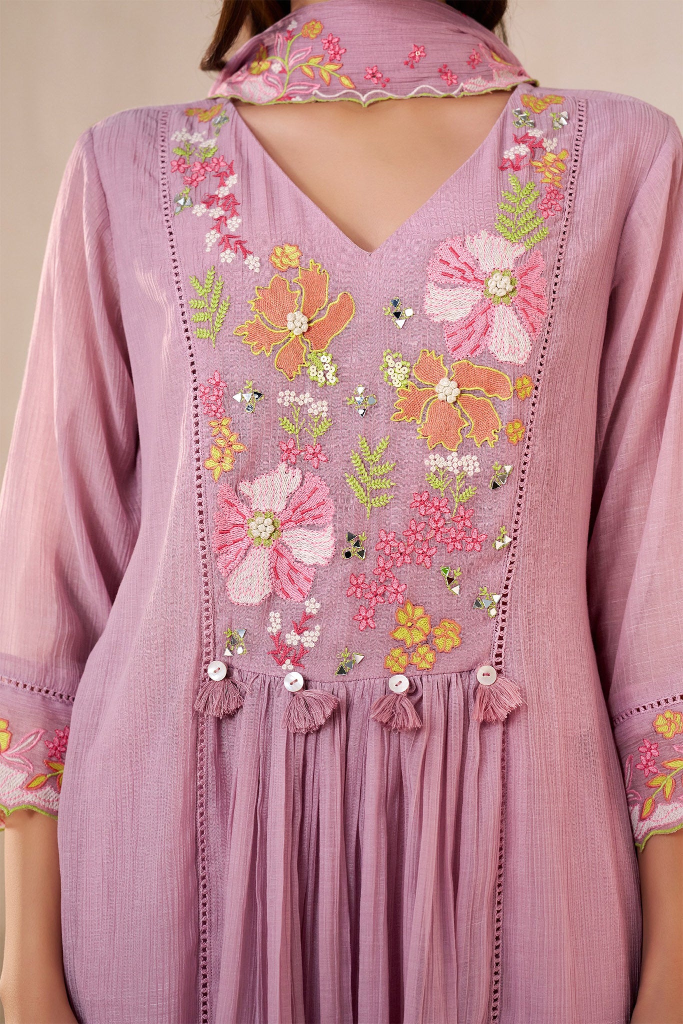 Rangrez Embroidered Kurta Set