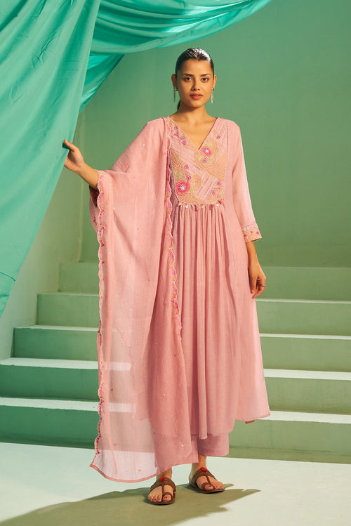 Latafat Embroidered Kurta Set